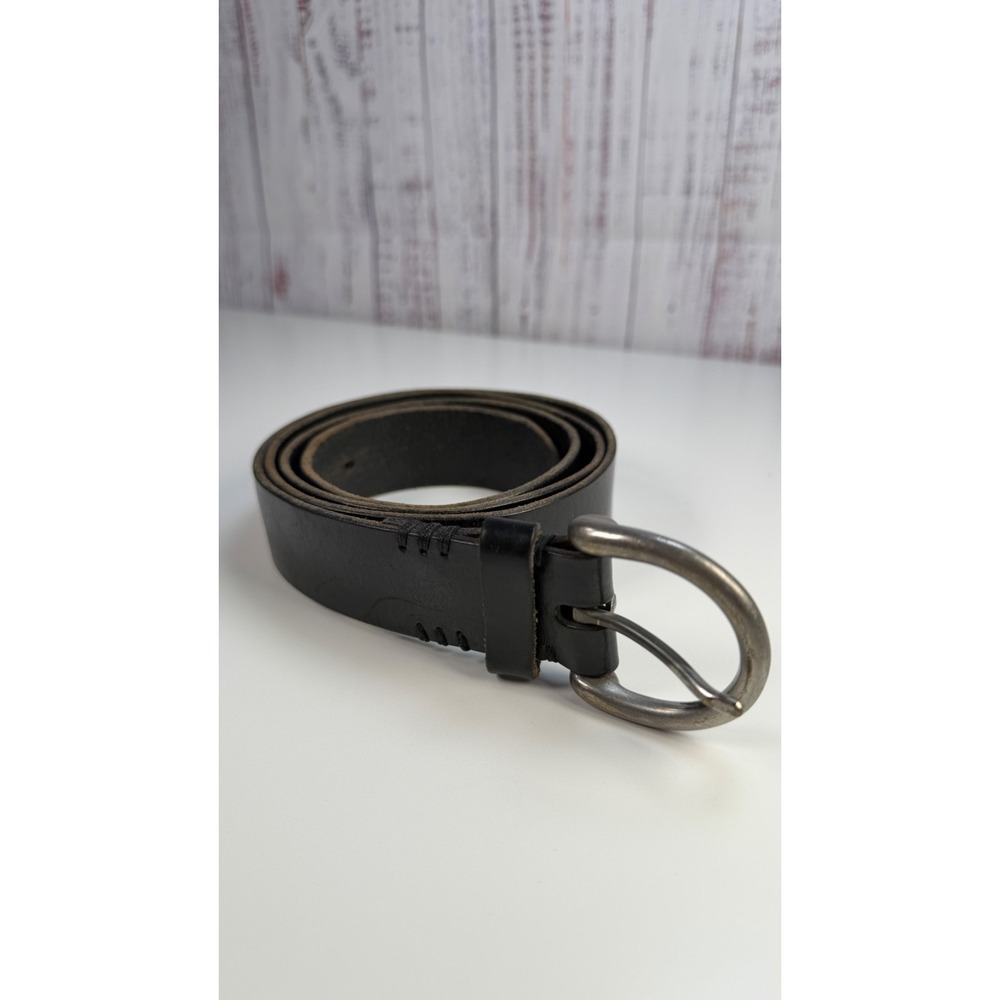 Eddie Bauer Black Genuine Leather Belt - Men's Size XL 016 0654